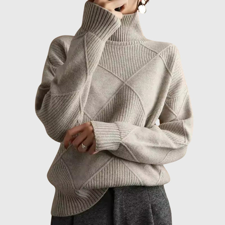 Lunelle - Weicher Rollkragenpullover