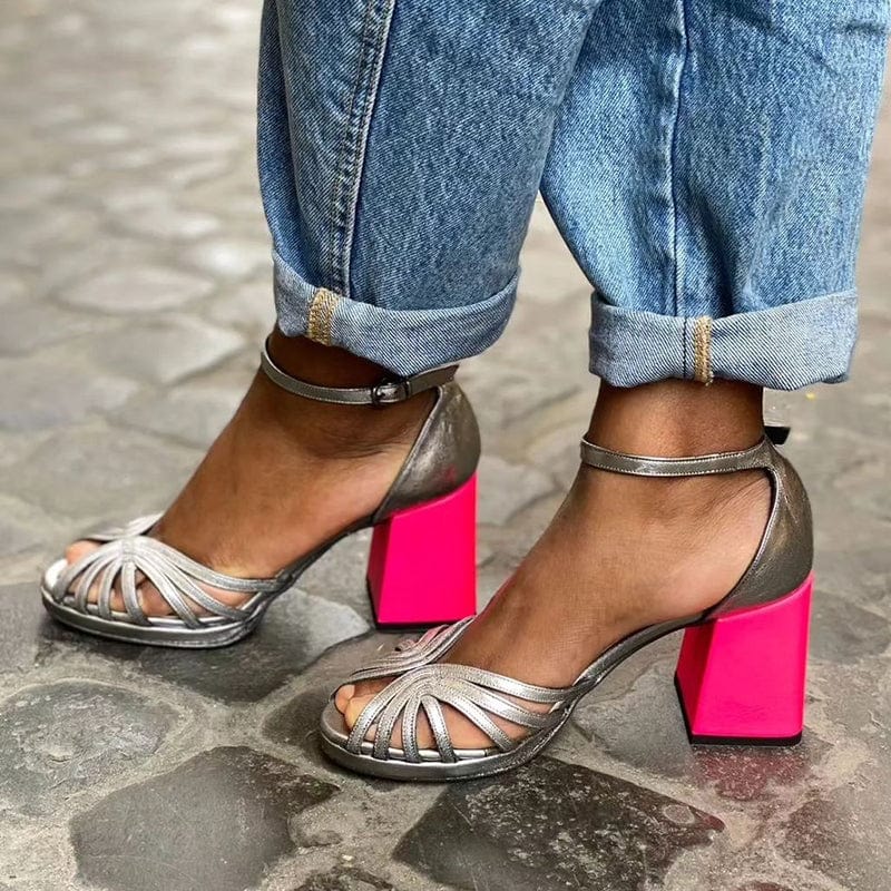 Isabella | Neon Blockabsätze