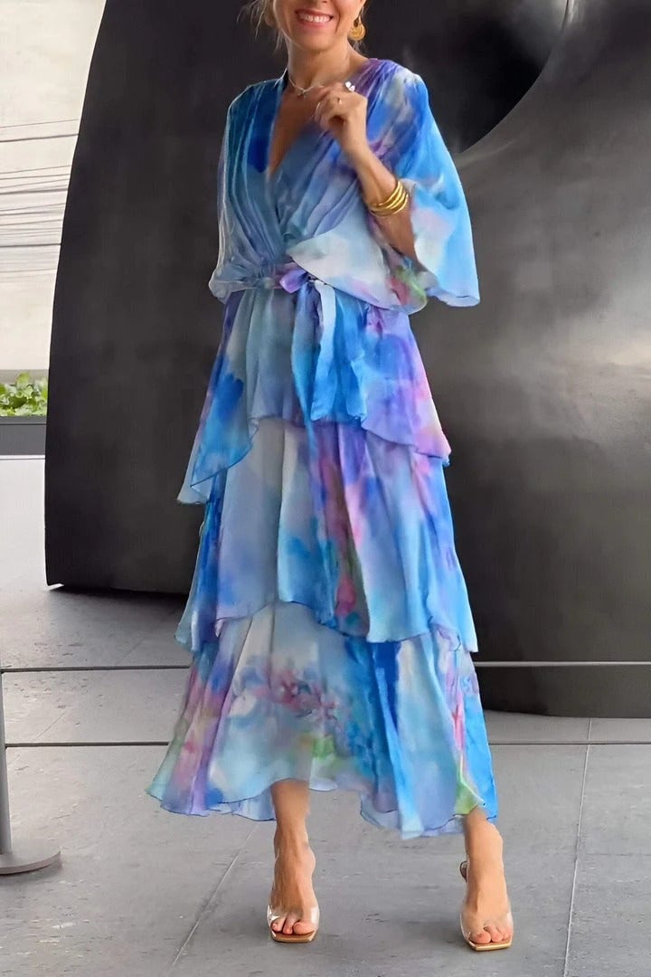 Amalia™ Elegantes Bohemian Maxi Kleid