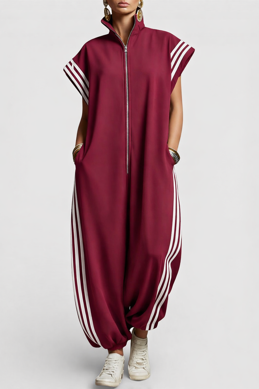 Valentina | Jumpsuit mit Reißverschluss