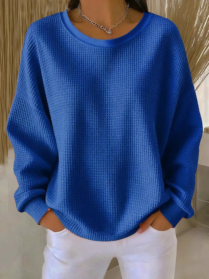 Elora - Texturiertes Sweatshirt für Damen