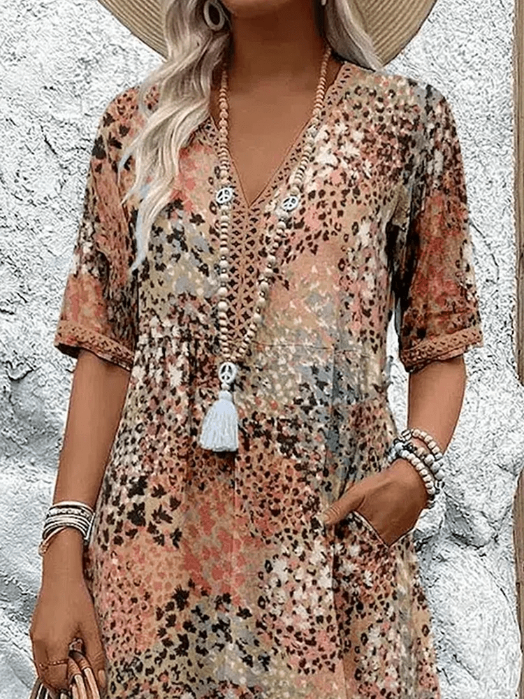 SKYLER | OZEANBRISE MIDI-KLEID
