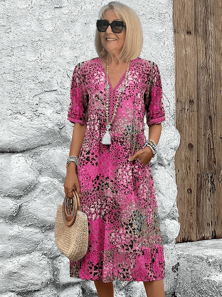 SKYLER | OZEANBRISE MIDI-KLEID