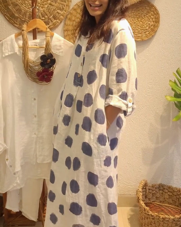 Cassidy™ Schickes Polka Dot Kleid