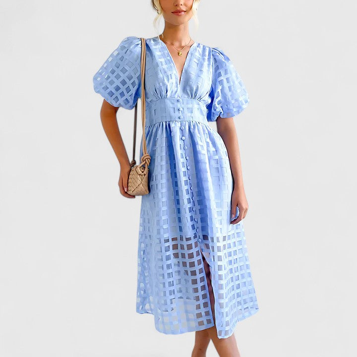 Elanqi | Elegantes Midi-Kleid
